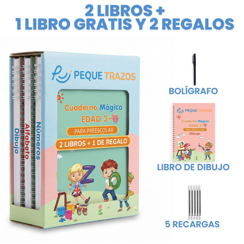 Pack Libros Educativos PequeTrazos™