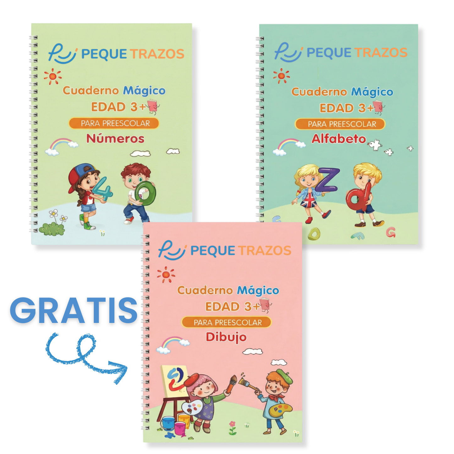 Pack Libros Educativos PequeTrazos™